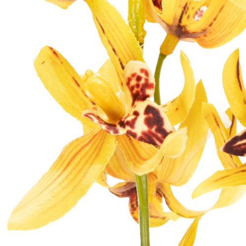Product Artificial Cymbidium orchid as a flower stem for elegant decoration, 95cm, 2 pieces