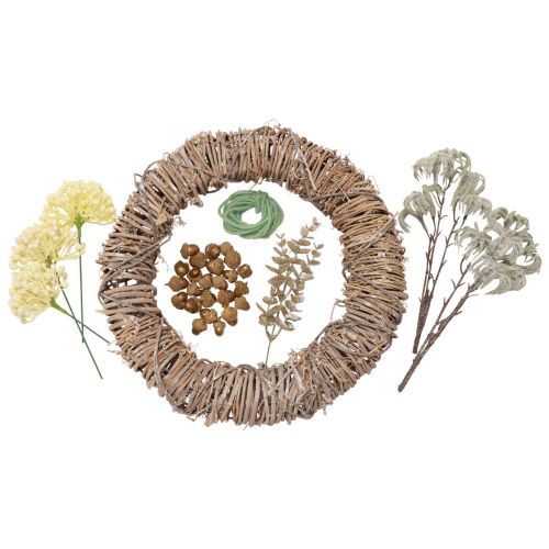 DIY box door wreath Advent decoration wreath Christmas wreath Ø38cm