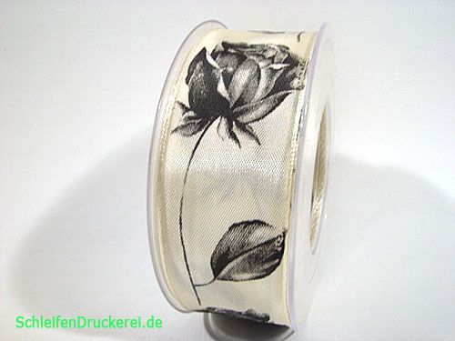 Floristik24 Mourning ribbon Br: 40mm L: 20m