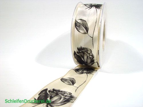 Floristik24 Mourning ribbon Br: 40mm L: 20m
