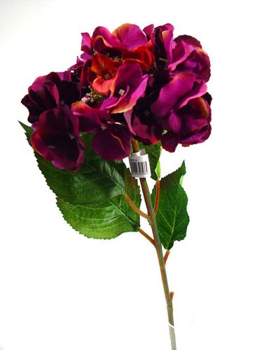 Floristik24 Hydrangea 43cm dark purple (3pcs.)