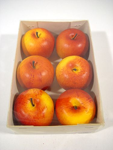 Floristik24 Apples 7cm matt 6pcs