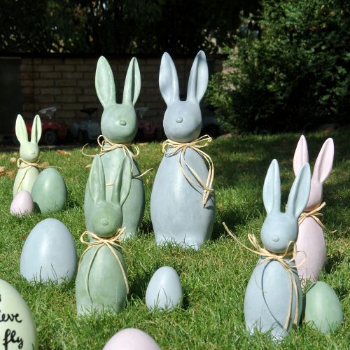 Floristik24 Easter Bunny Big Blue H47cm