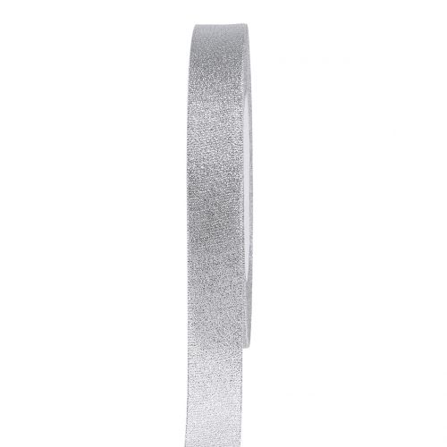 Decorative ribbon silver 15mm 22,5m