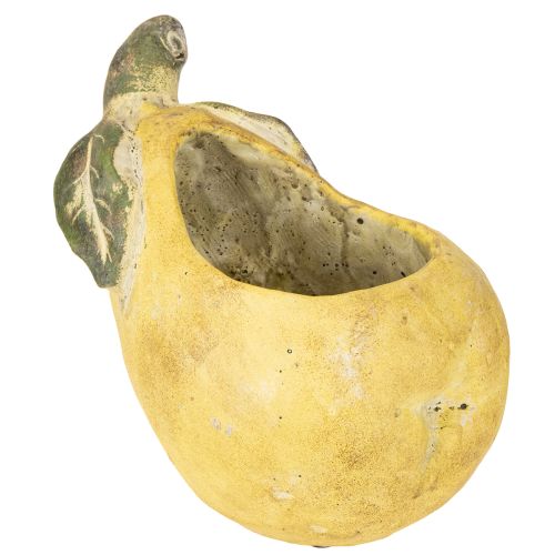 Product Decorative pear concrete planter autumn decoration 19×12.5×15.5cm