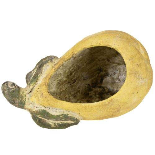 Product Decorative pear concrete planter autumn decoration 19×12.5×15.5cm