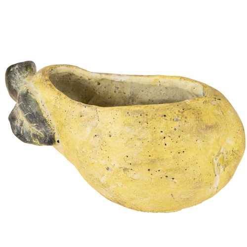 Floristik24 Decorative pear planter autumn plant pot concrete 25×13×11cm
