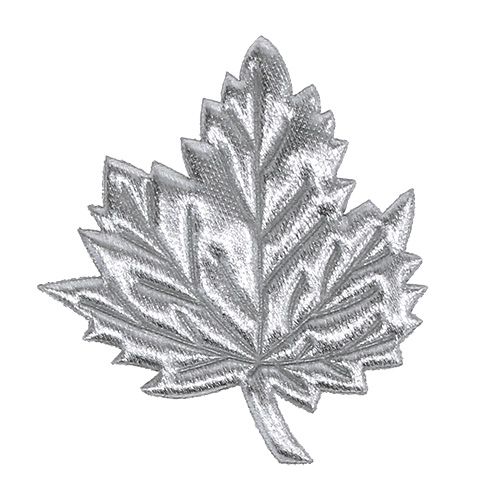 Product Decorative silk leaves 5cm silver 60 pcs