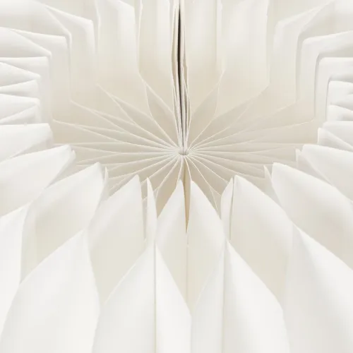 Paper Honeycomb Pumpkin Decoration White 24cm with Inner Hollow – Set of 4 | Floristik24.co.uk