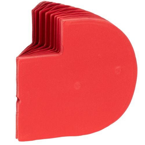 Red Honeycomb Paper Pumpkin Decoration, 34cm, Set of 2 | Floristik24.co.uk