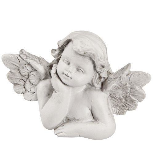 Product Decoration Angel Gray Grave Decoration Polyresin 7.5×5cm 6 pcs