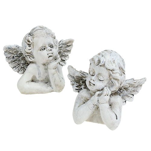 Floristik24 Deco Angel H7,5cm 6pcs