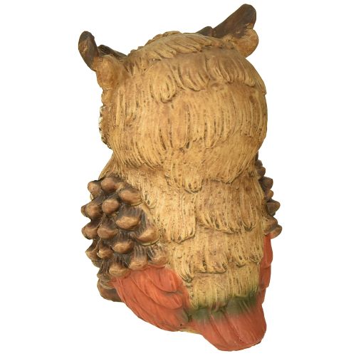 Product Decorative owl decorative figure hand-painted autumn decoration polyresin H14cm