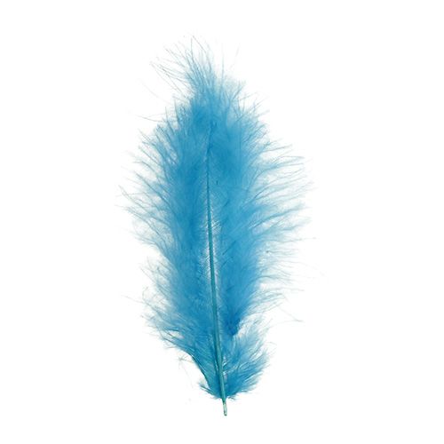 Product Feathers short 30g turquoise