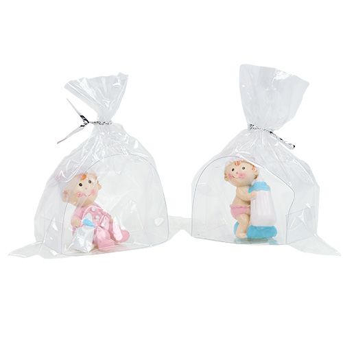 Product Deco Figure Baby Blue, Pink 4,5cm 2pcs