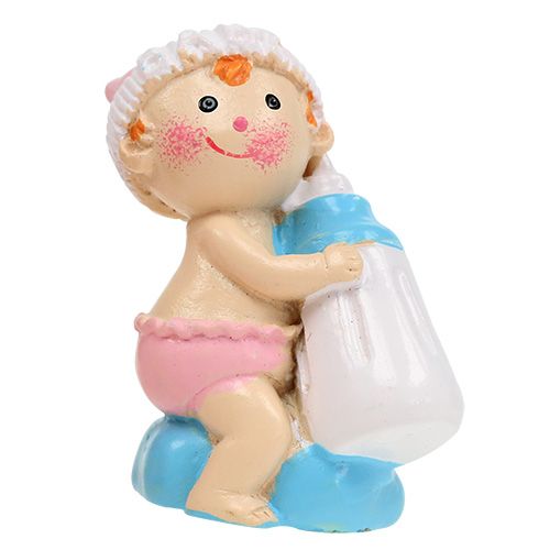 Product Deco Figure Baby Blue, Pink 4,5cm 2pcs