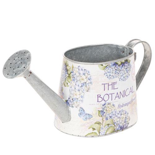 Decorative Watering Can Hydrangea Metal Vintage Flowers 30x11x14.5cm buy online | Floristik24.co.uk