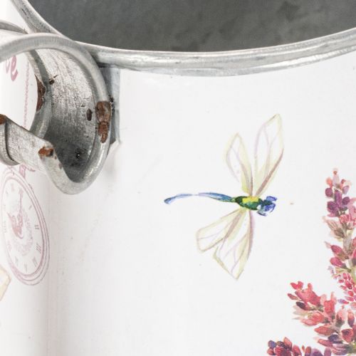 Decorative metal watering can, lavender, retro garden design, 30×11×14.5cm | Floristik24.co.uk
