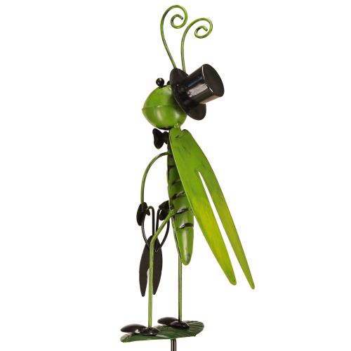 Product Decoration Grasshopper on Stick Garden Decoration Metal Assorted 77cm 2pcs