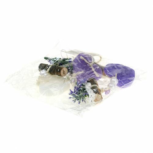 Floristik24 Deco Hanger Purple, White L47cm