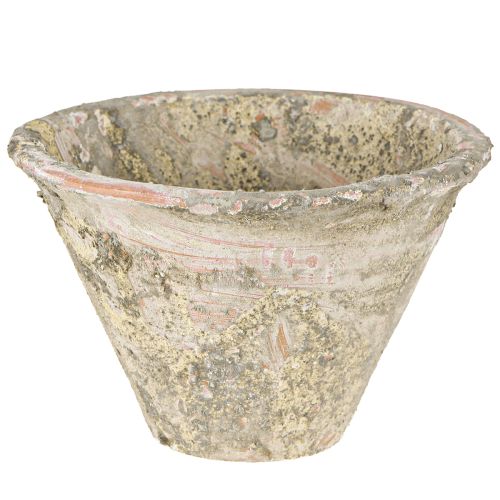 Product Decorative resin pot planter clay terracotta Ø17cm H11cm 2pcs