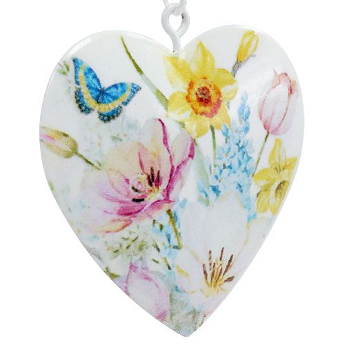 Floristik24 Decorative hearts with motives 5,5cm 8pcs