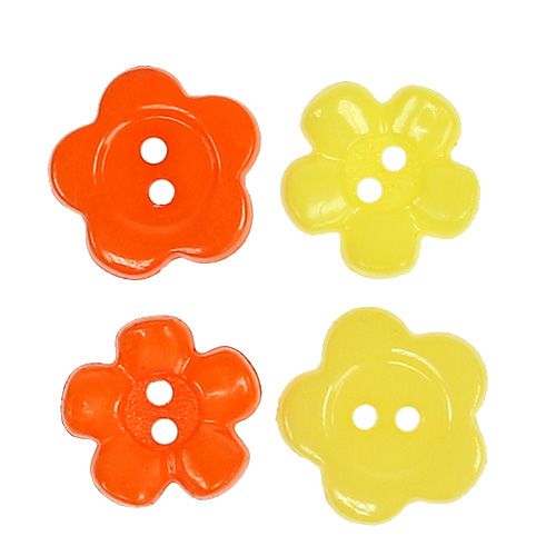 Product Decorative buttons Ø1,5cm multicolored 200pcs
