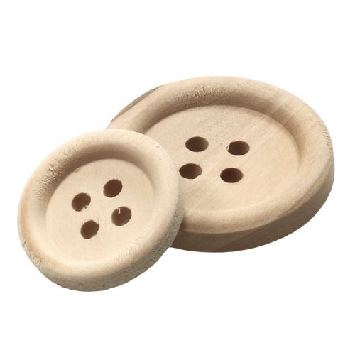 Product Decorative Buttons Natural 1.5cm - 2.5cm 150 pcs