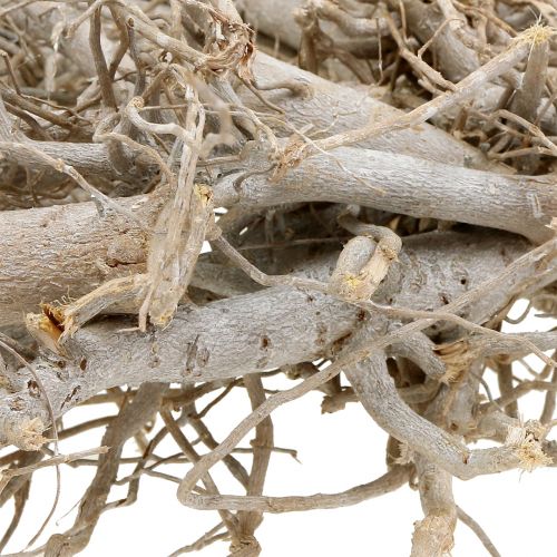 Floristik24 Decorative wreath natural, grey Ø40cm 1 pc