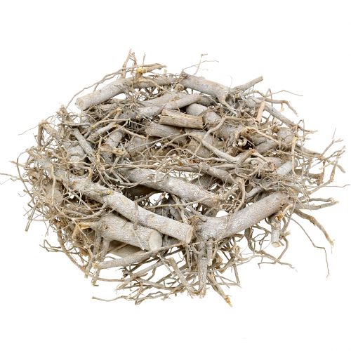 Floristik24 Decorative wreath natural, grey Ø40cm 1 pc