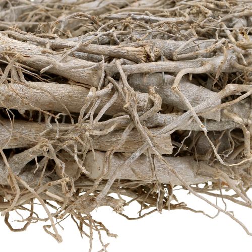 Floristik24 Decorative wreath natural, grey Ø45cm 1 pc