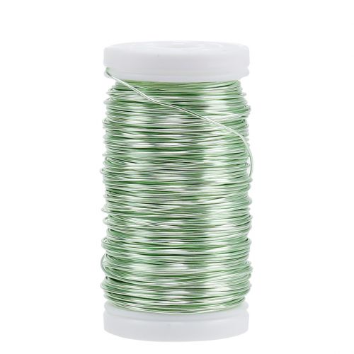 Deco enameled wire mint green Ø0.50mm 50m 100g