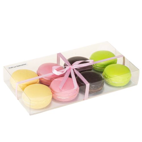 Product Decorative Macaron Meringue Pastries Food Dummy 5cm 8 pcs