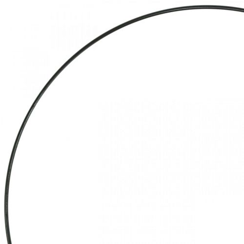 Product Decorative Metal Ring Decorative Ring Scandi Ring Black Ø30.5cm 6 pcs