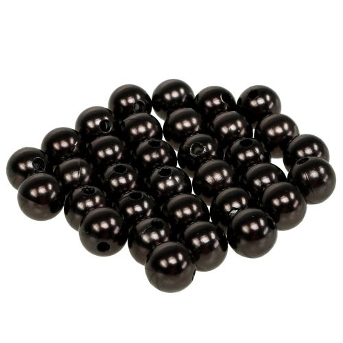 Decorative Beads Brown Ø10mm 115 pcs