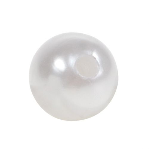 Product Decorative Beads White Ø10mm 115 pcs
