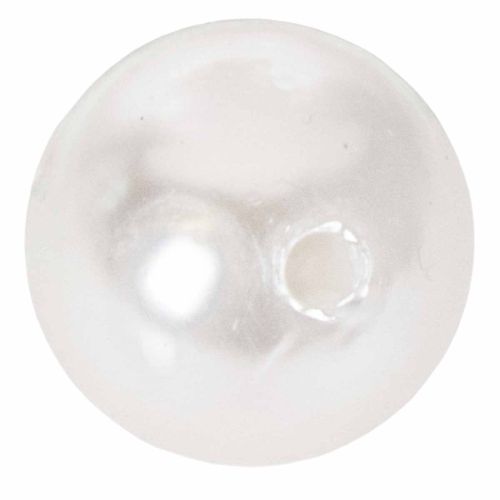 Decorative Beads White Ø20mm 12 pcs | Floristik24.co.uk