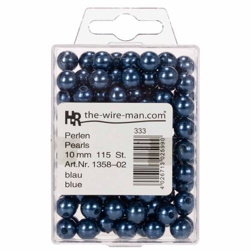 Decorative Beads Ø10mm Blue