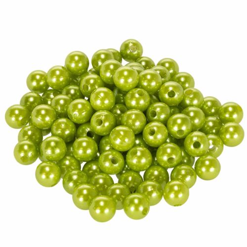 Decorative beads Ø10mm green 115 pieces buy online | Floristik24.co.uk