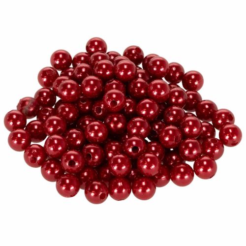 Decorative Beads Ø10mm Red 115 pcs