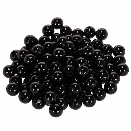 Decorative Beads Ø10mm Black 115 pcs buy online | Floristik24.co.uk