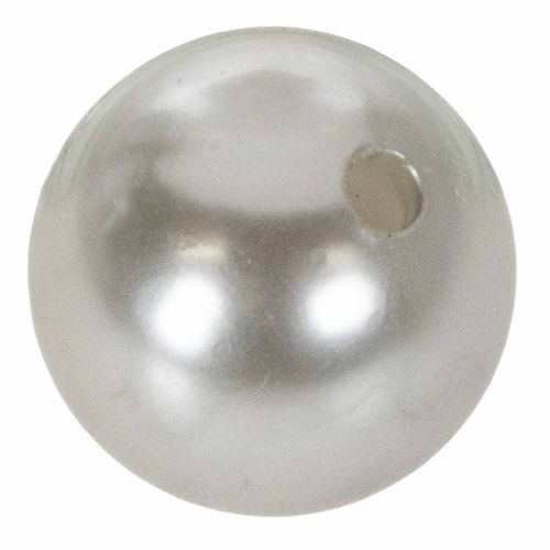 Decorative Beads Ø2cm Silver 12 Pcs | Floristik24.co.uk