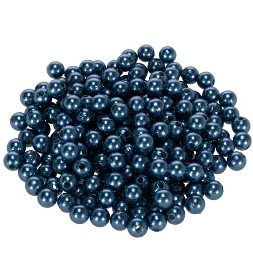 Blue Plastic Decorative Beads, 8 mm, 250 Pieces for Home Decor and Jewellery Making buy online | Floristik24.co.uk