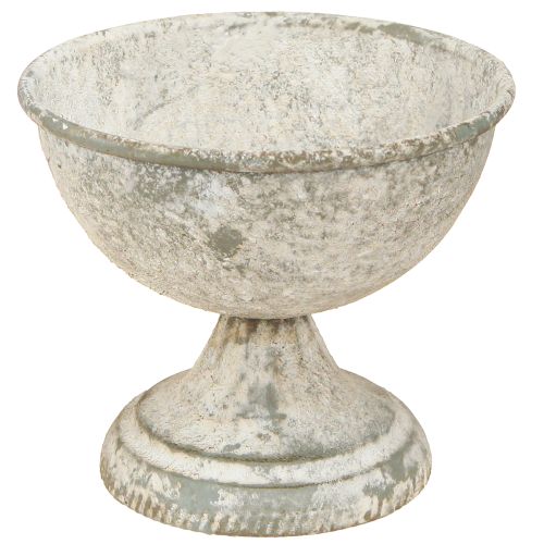 Decorative trophy metal goblet in antique Ø12cm H10.5cm 2pcs