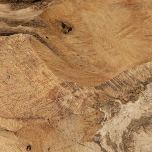 Product Decorative wooden bowl Teak Marine décor 46×14×7cm