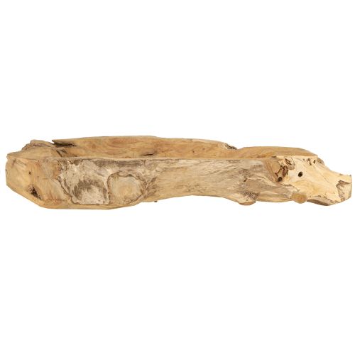 Product Decorative wooden bowl Teak Marine décor 46×14×7cm