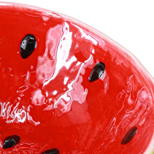 Product Decorative bowl ceramic watermelon summer decoration Ø15cm H6cm