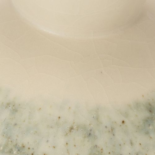 Decorative bowl ceramic bowl cream grey green Ø20cm H16cm | Floristik24.co.uk