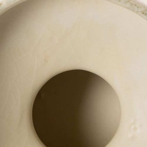 Decorative bowl ceramic bowl cream grey green Ø20cm H16cm | Floristik24.co.uk