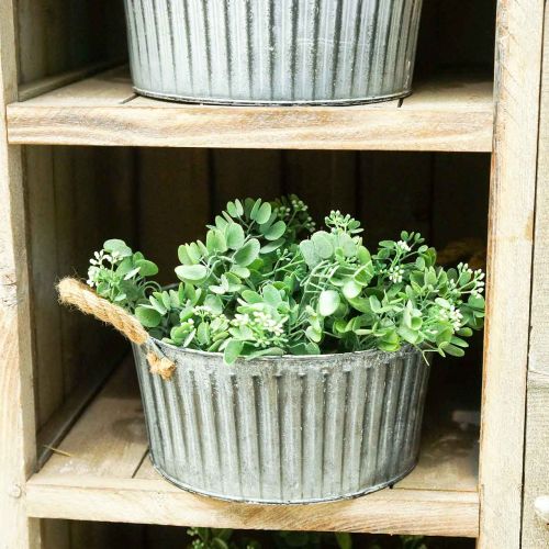 Floristik24 Decorative bowl, planter with handles, flower bowl for planting Ø25cm
